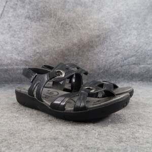 Baretraps Shoes Womens 6 Sandals Fashion Comfort Casual Leather Adjustable Black